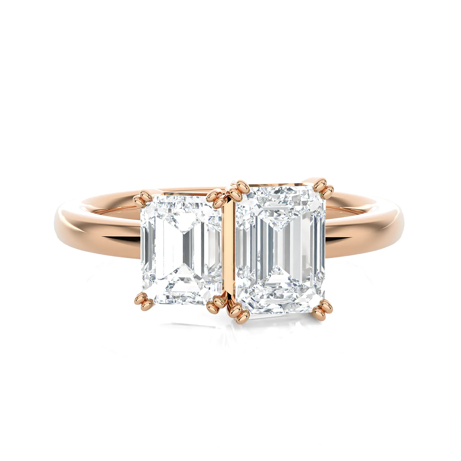 1 3/4 ctw Emerald-Cut Lab Grown Diamond Ring