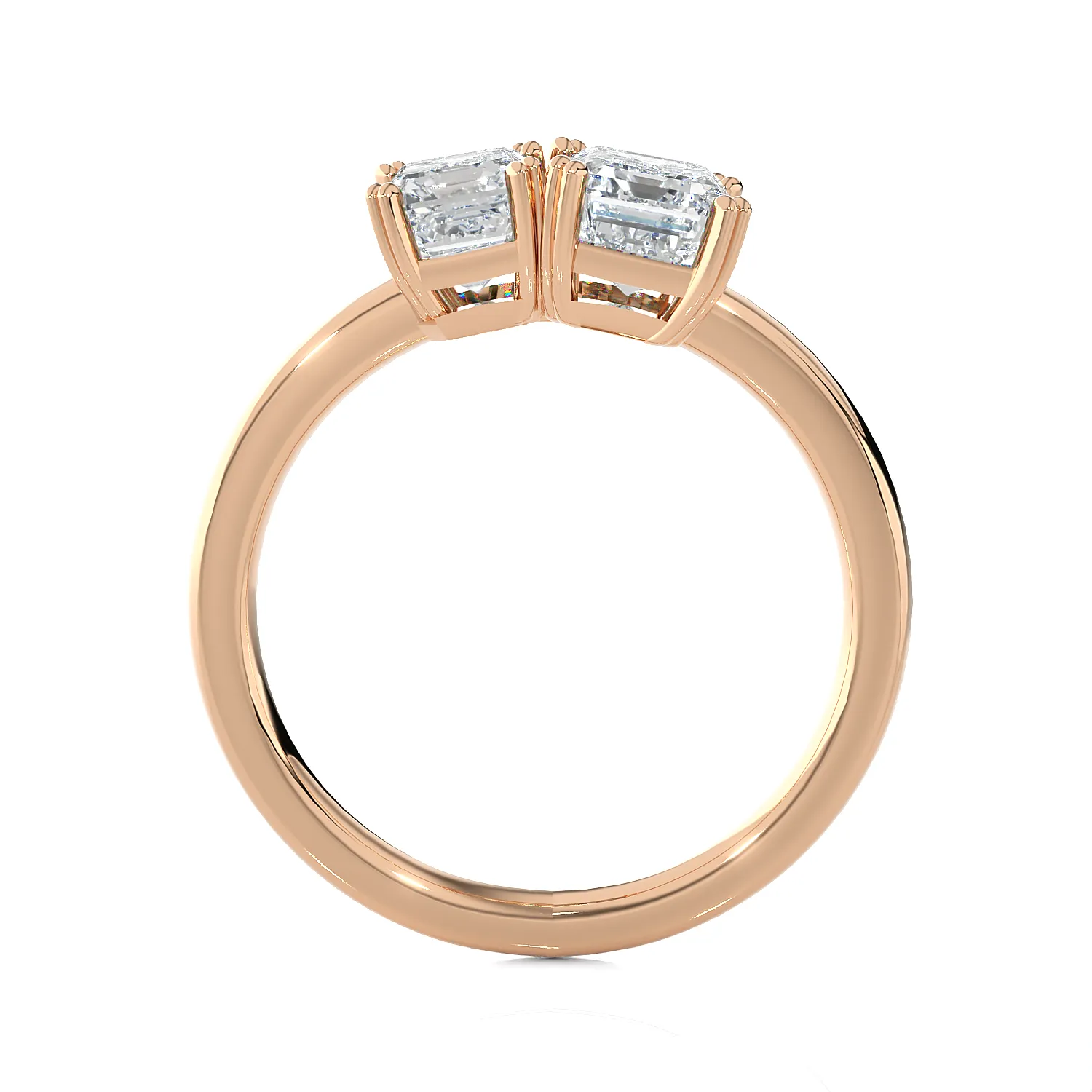 1 3/4 ctw Emerald-Cut Lab Grown Diamond Ring