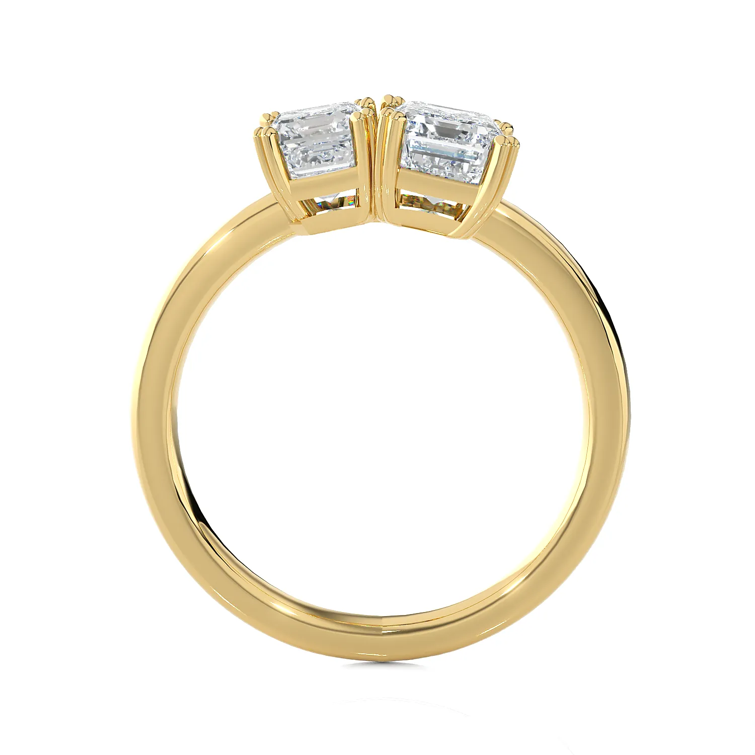 1 3/4 ctw Emerald-Cut Lab Grown Diamond Ring