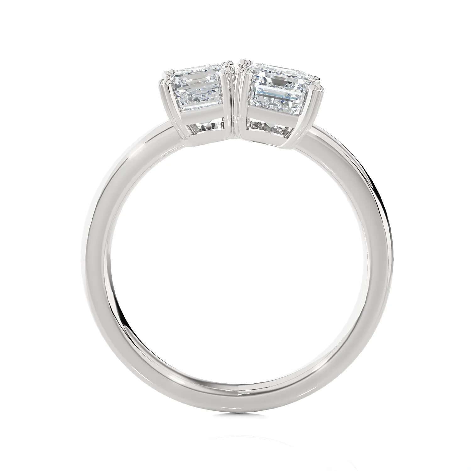 1 3/4 ctw Emerald-Cut Lab Grown Diamond Ring