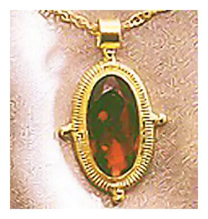 14k Lewis Carroll Necklace