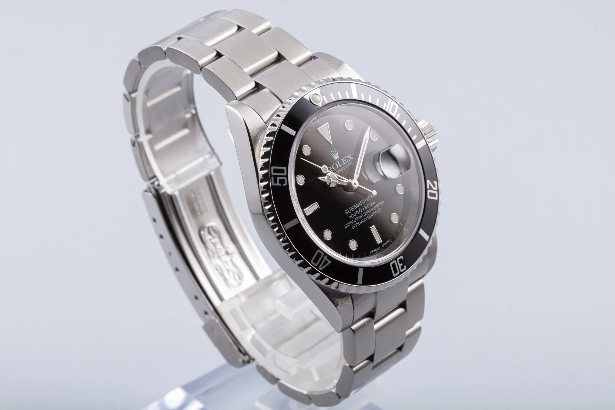 2007 Rolex Submariner 16610 Box, Card, Service Box, & Papers