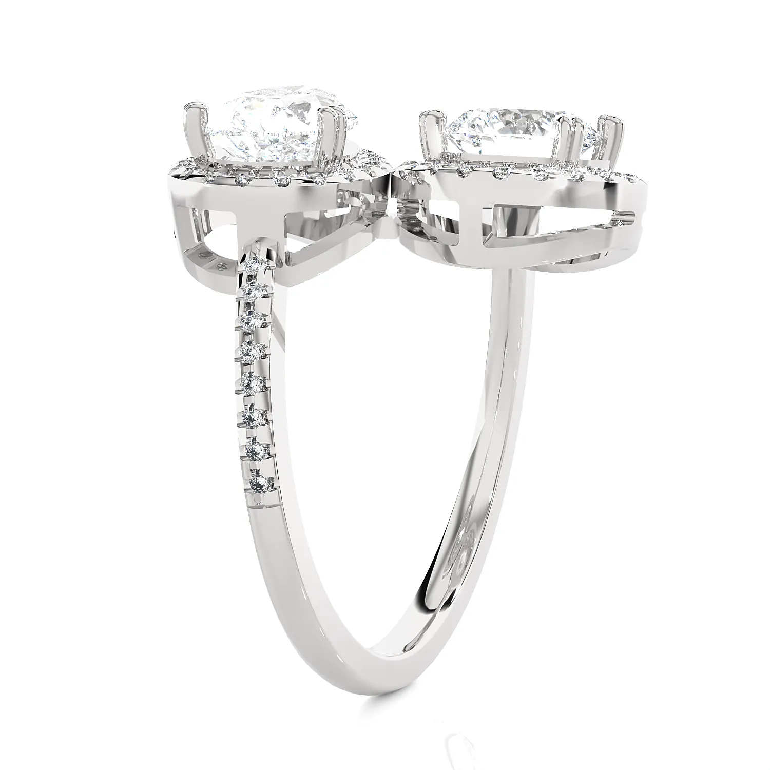 3 3/8 ctw Multi-Shape Lab Grown Diamond Ring