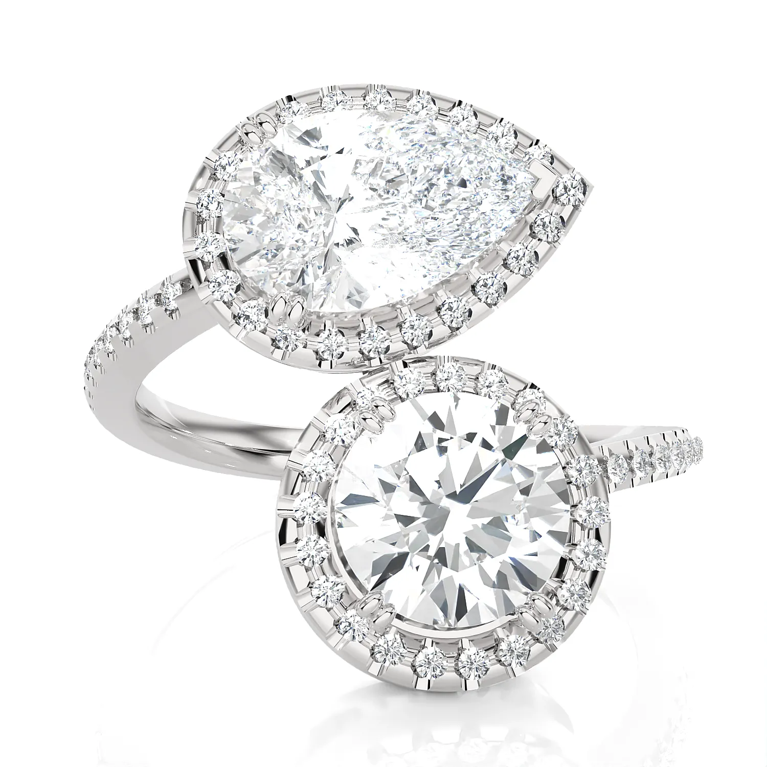 3 3/8 ctw Multi-Shape Lab Grown Diamond Ring