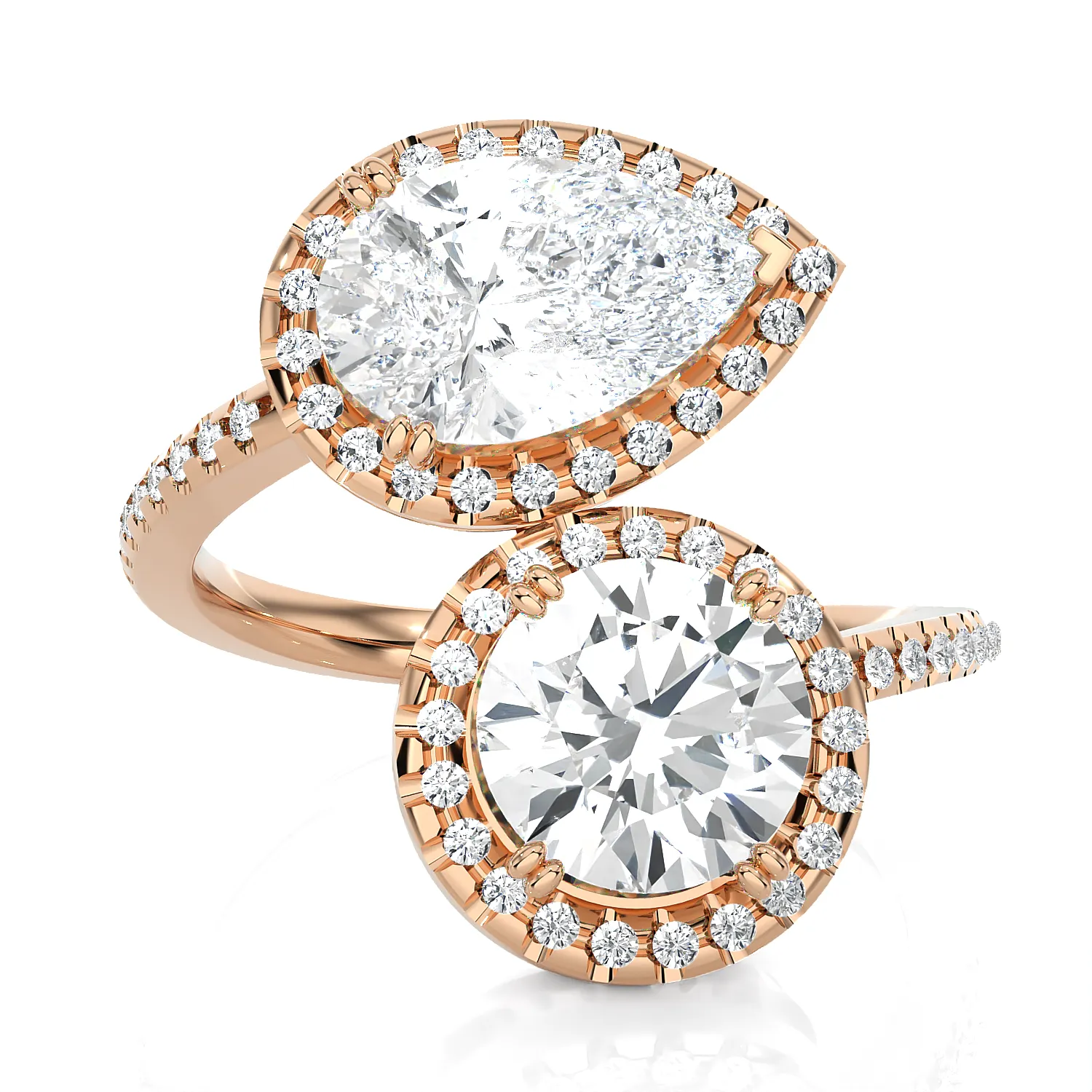 3 3/8 ctw Multi-Shape Lab Grown Diamond Ring