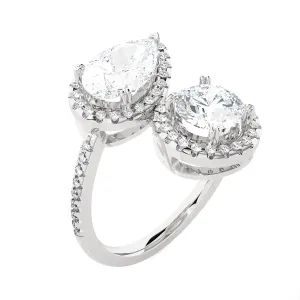 3 3/8 ctw Multi-Shape Lab Grown Diamond Ring