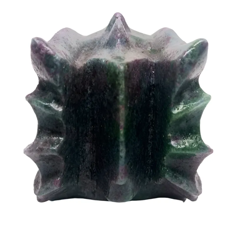 344G Ruby Fuchsite Crystal Dragon Head