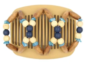 African Butterfly Hair Comb - Beada Blonde 85