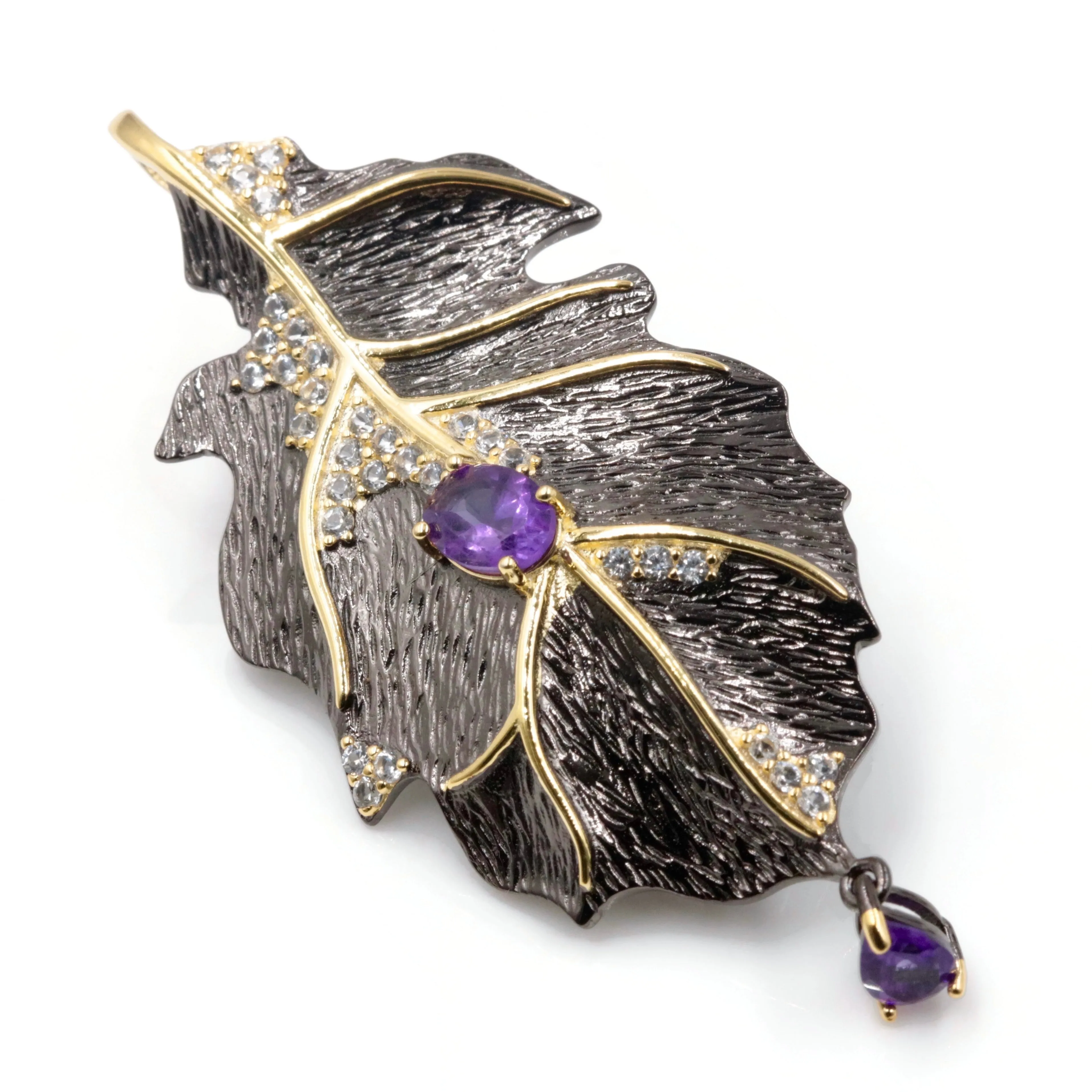 Amethyst Pendant & Amethyst pendant Amethyst Natural Amethyst Genuine Amethyst Jewelry February Birthstone SKU: 6142042