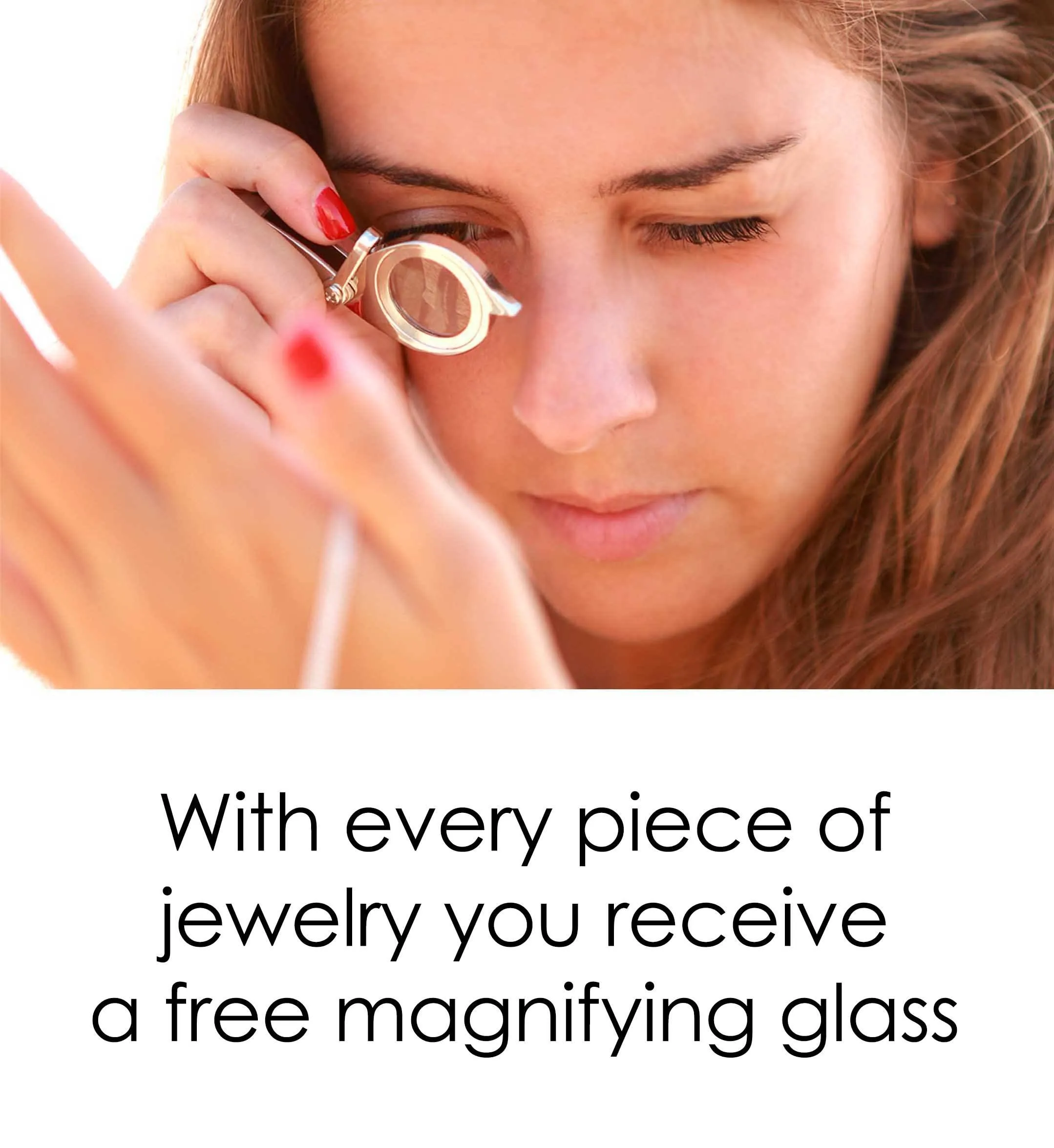 Aquarius Sign, 14k White Gold Necklace, Swarovski