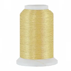 Artistic 40/2 Metallic Thread in Champagne, 1000yd