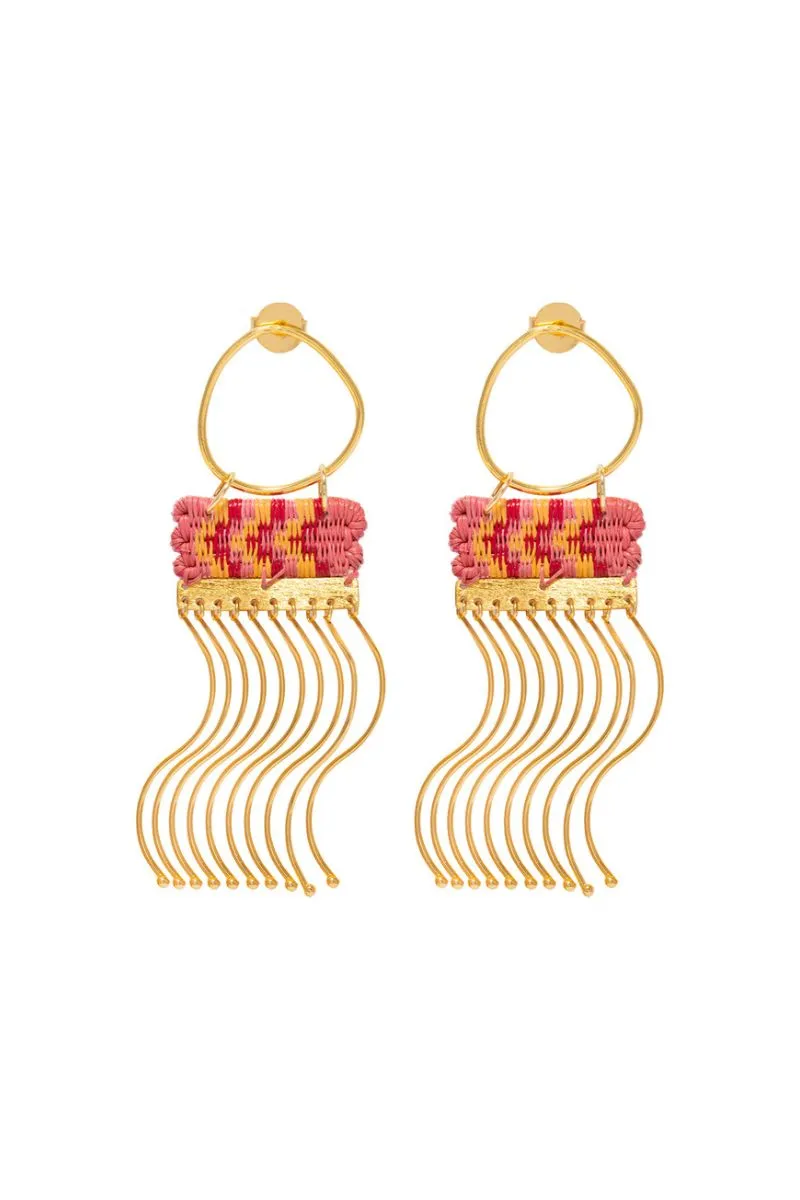 BARLOVENTO PINK EARRINGS