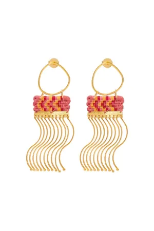 BARLOVENTO PINK EARRINGS