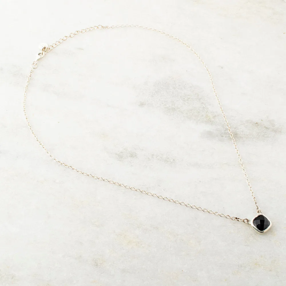 Brigid Necklace, Black Onyx