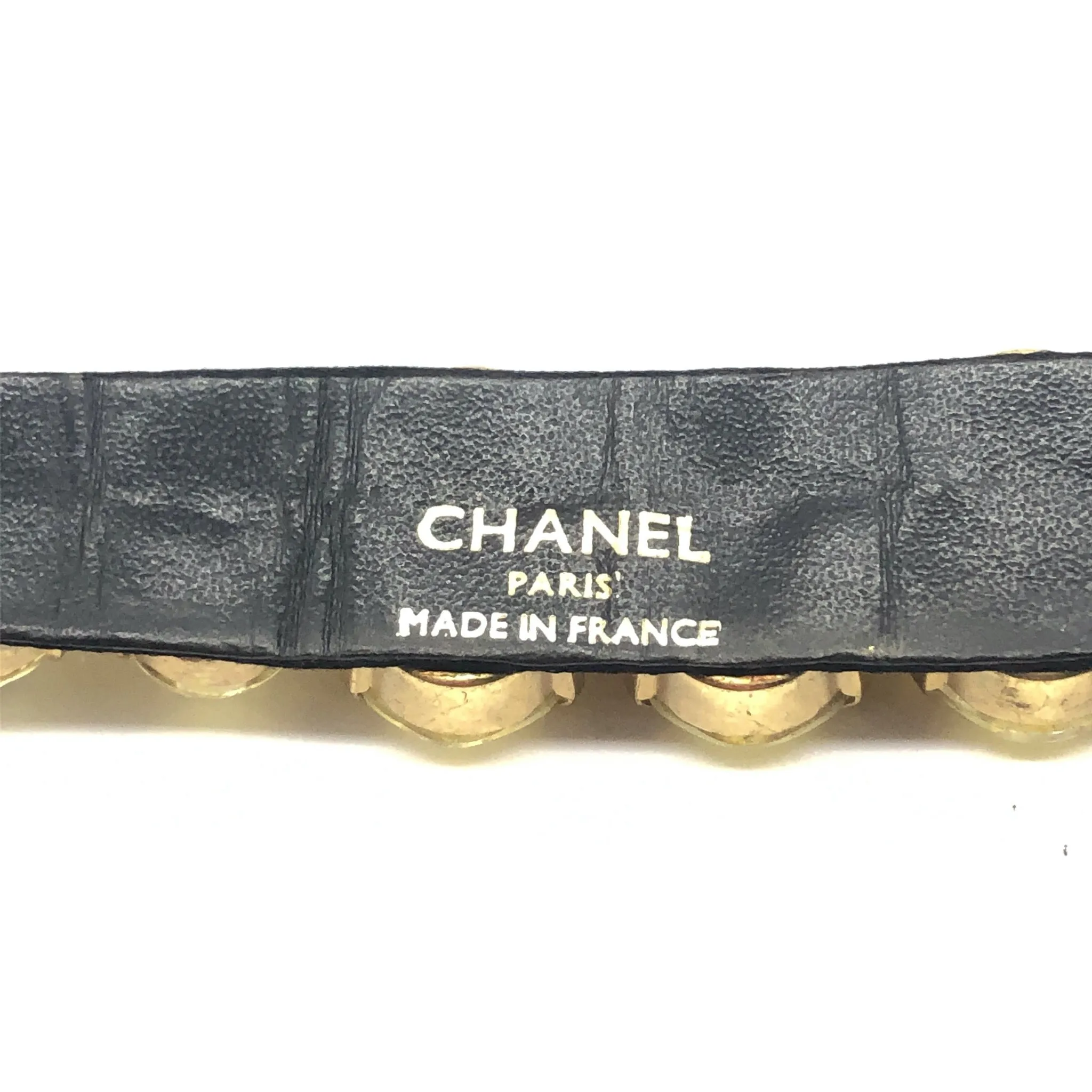 Chanel Bookpiece Choker With Citrine Crystals