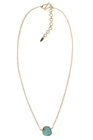 Christina Greene Dainty Turquoise Necklace