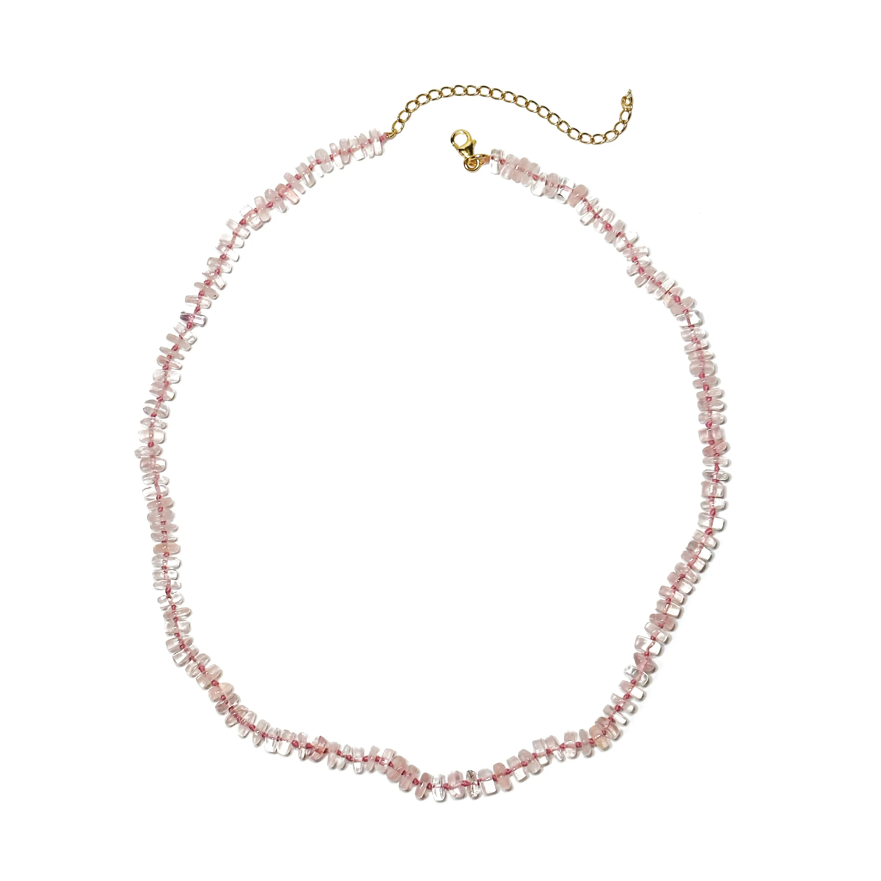 Citrine Knotted Necklace