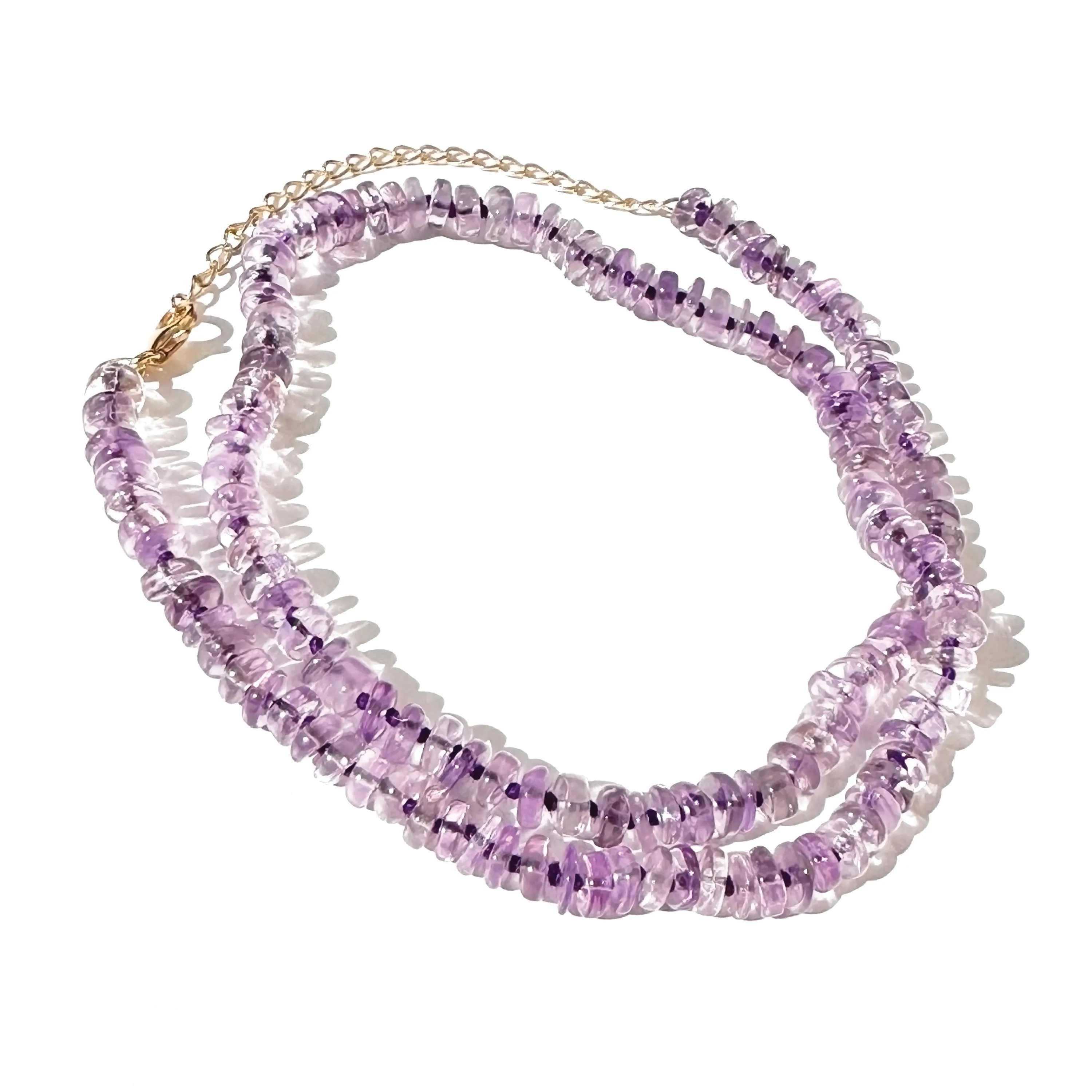 Citrine Knotted Necklace