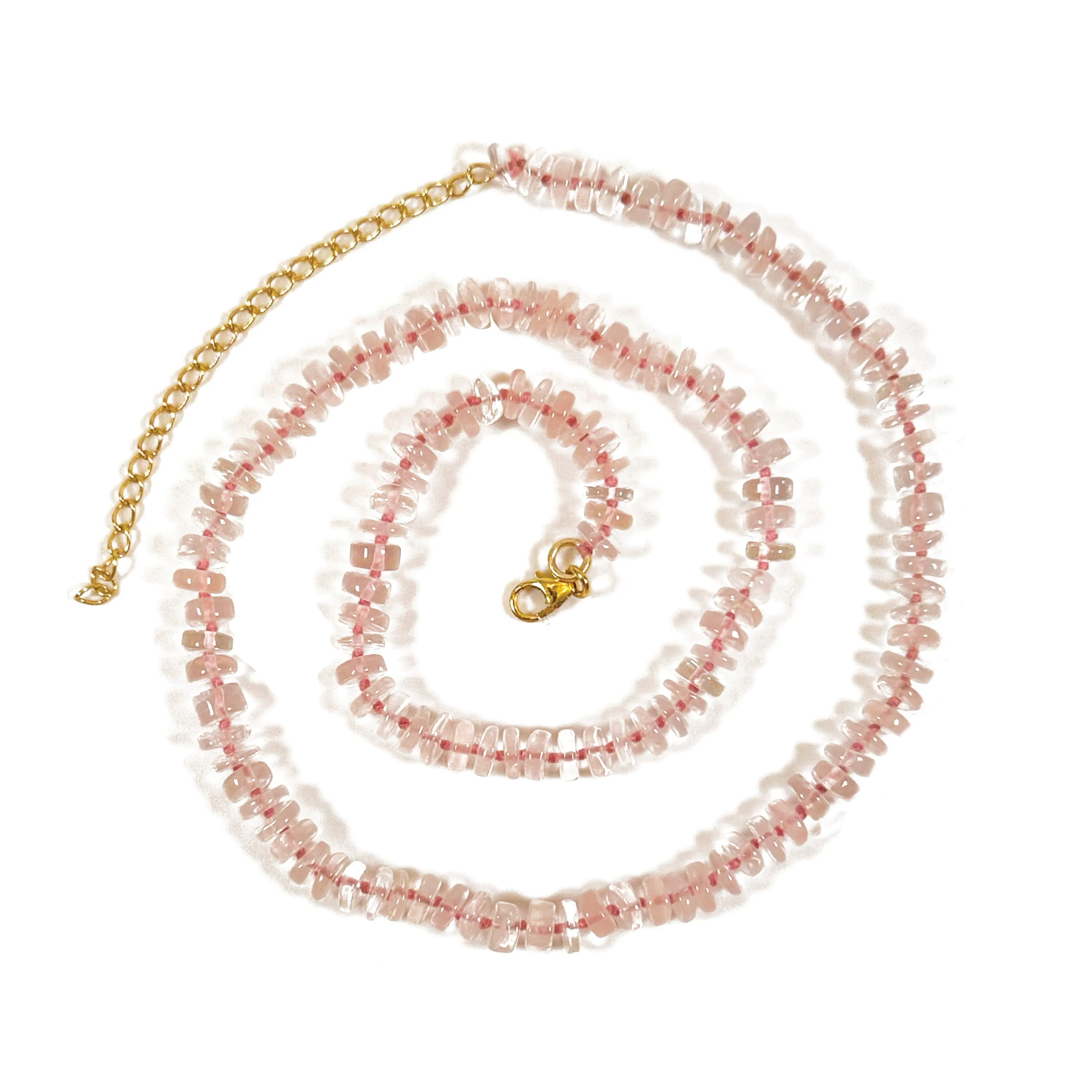 Citrine Knotted Necklace