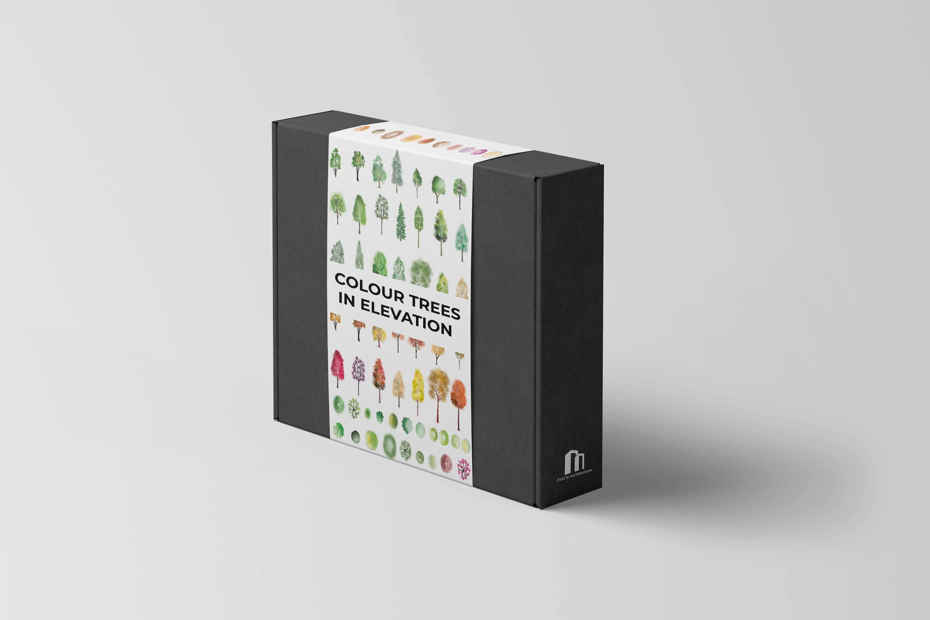 Colour photoshop trees