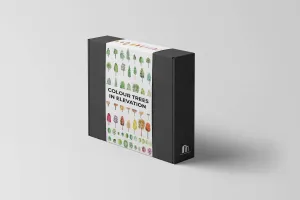 Colour photoshop trees