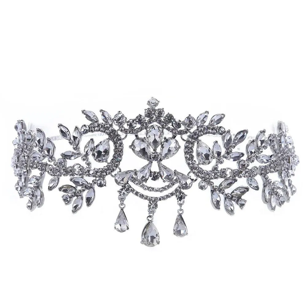 Crystal Wedding Head Piece