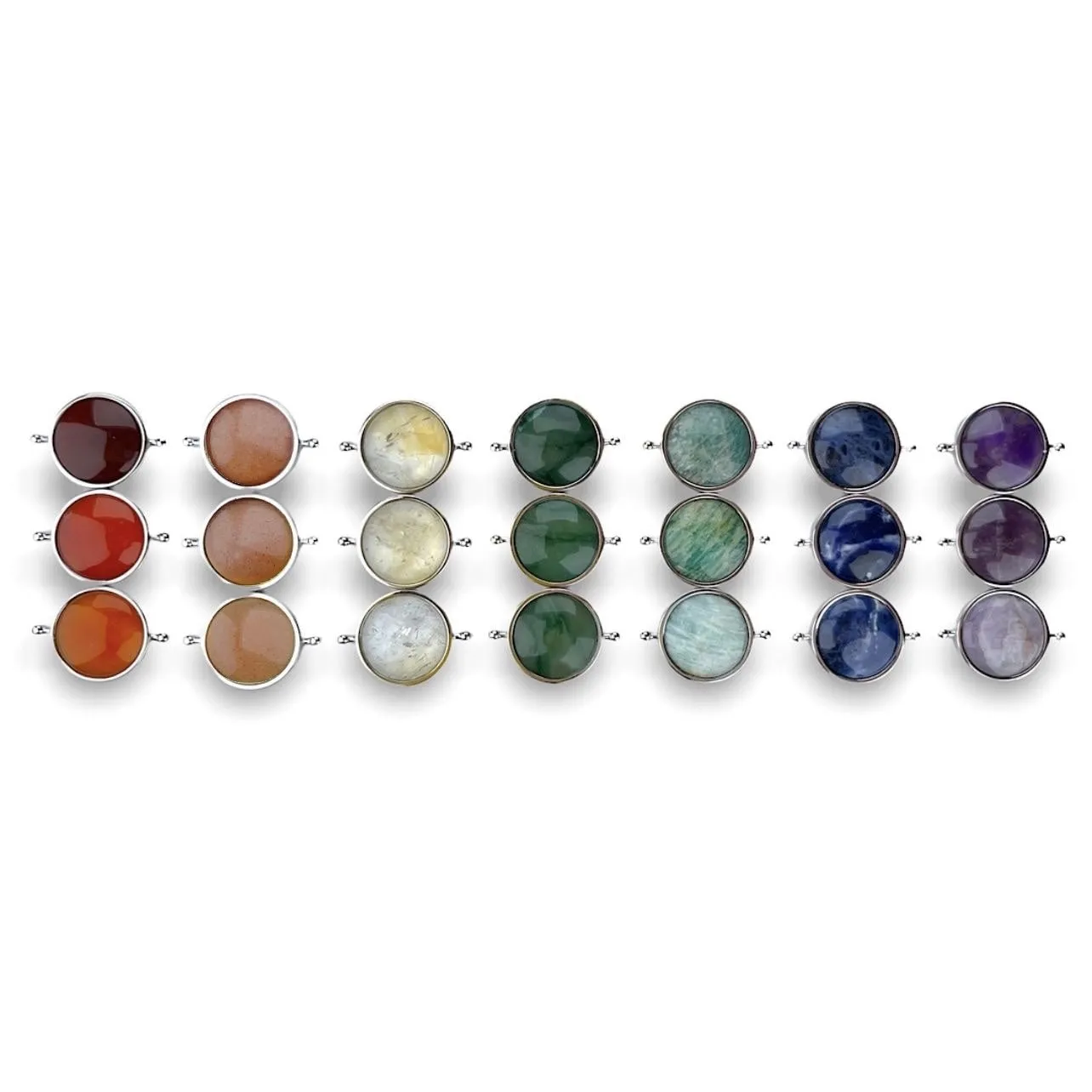 Deluxe Crystal Chakra 7 Element Set
