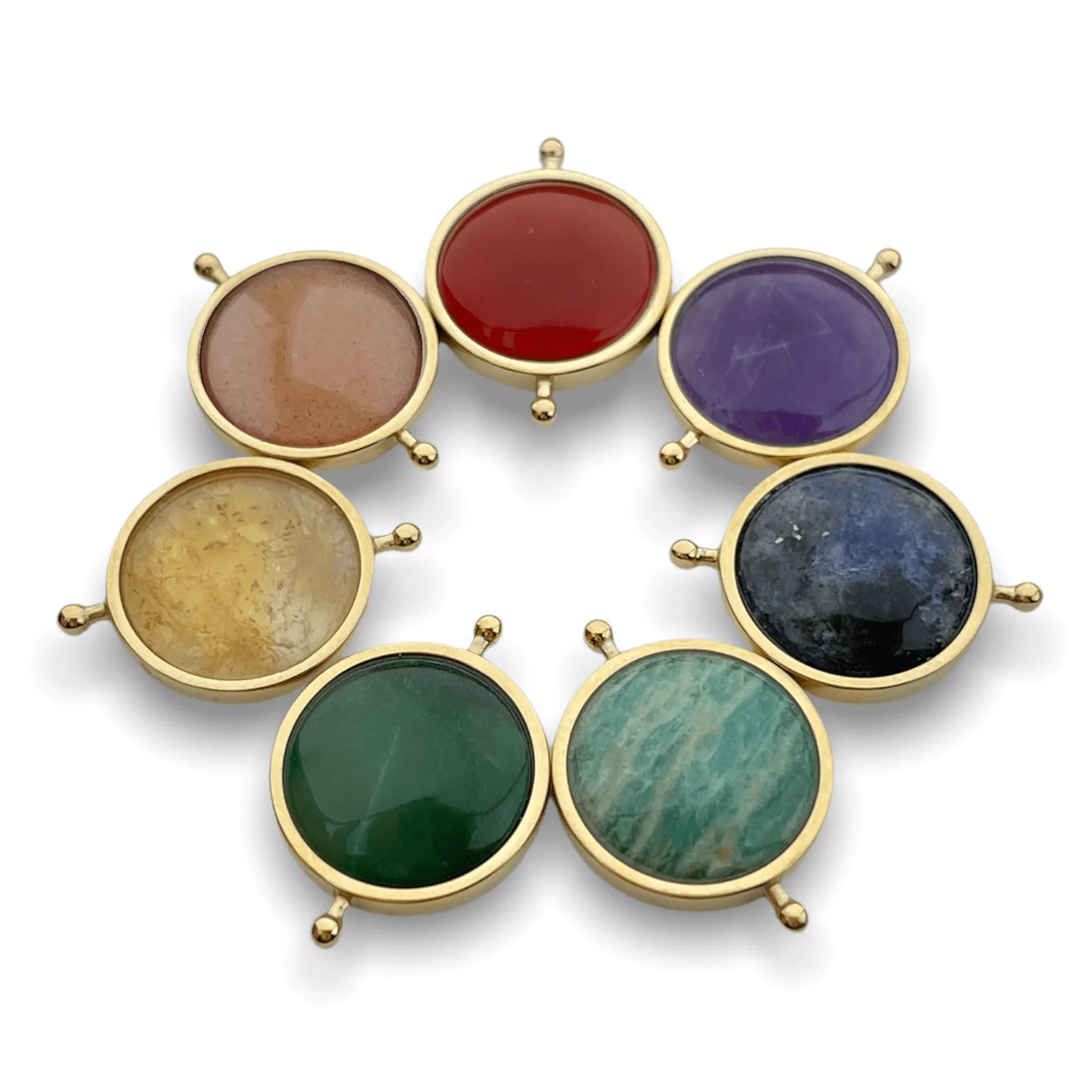 Deluxe Crystal Chakra 7 Element Set
