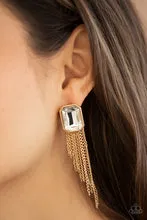 Earrings Save for a REIGNy Day - Gold E2165