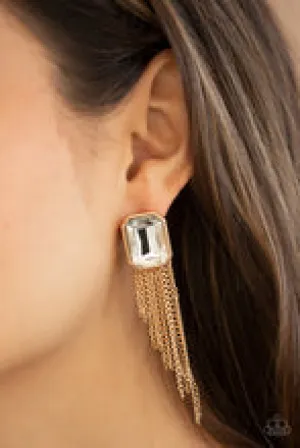 Earrings Save for a REIGNy Day - Gold E2165