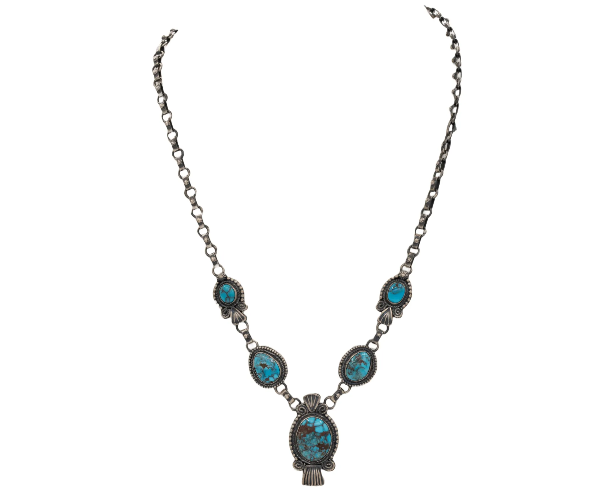 Egyptian Turquoise Necklace | Sheila Tso