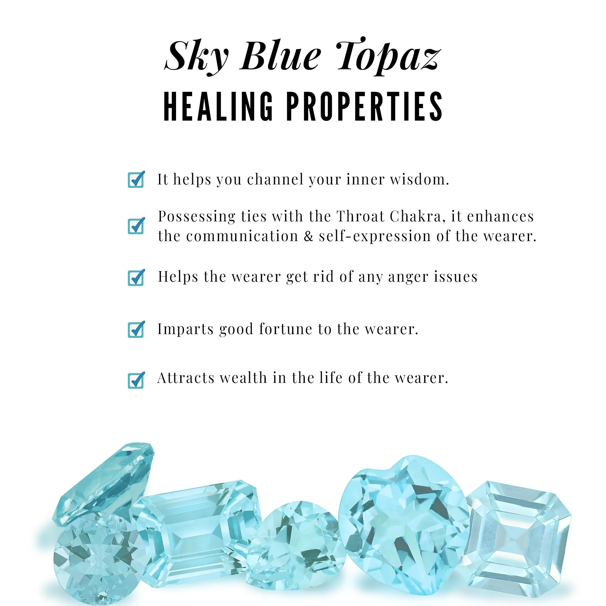 Emerald Cut Sky Blue Topaz and Diamond Halo Ring