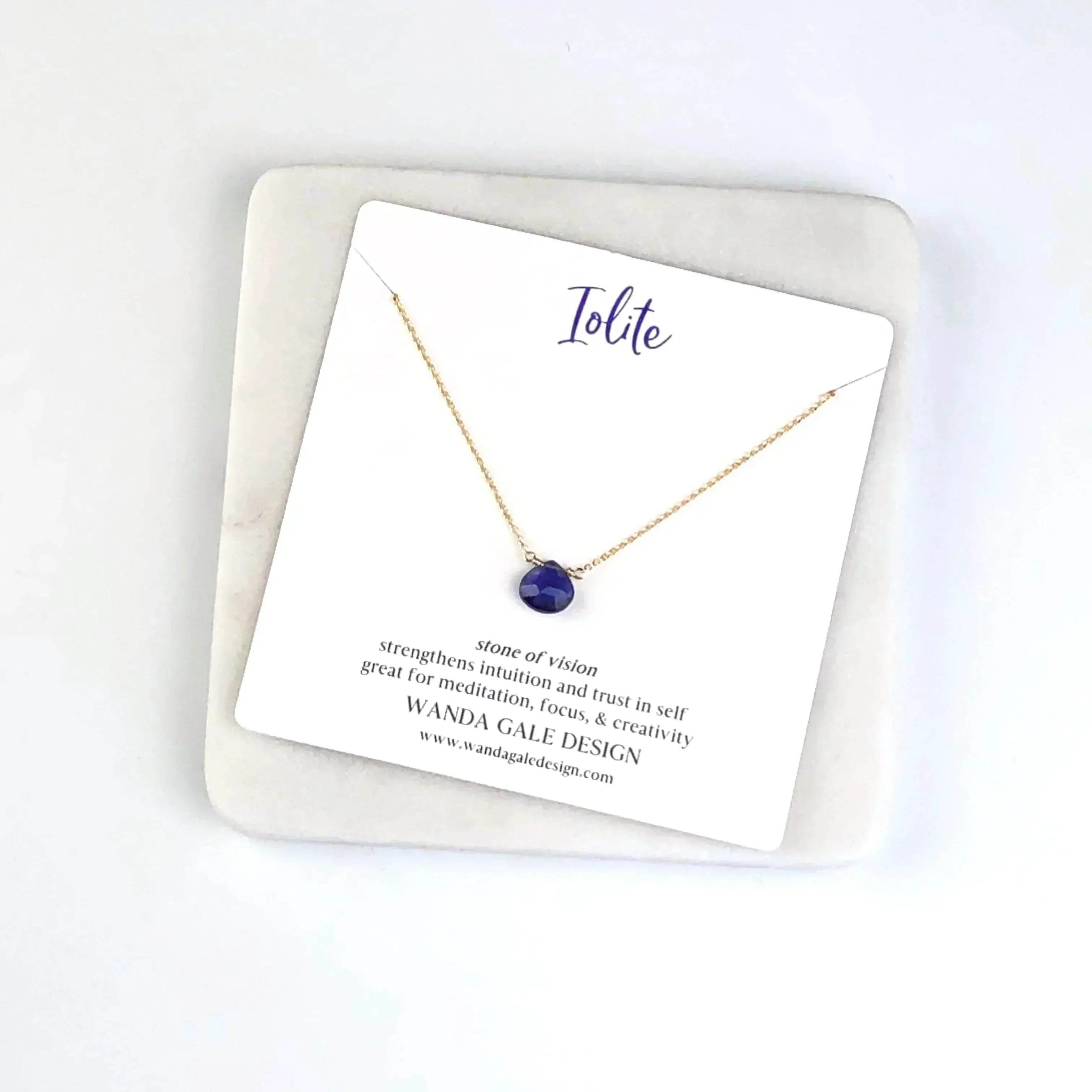 Energy stone necklace - Labradorite