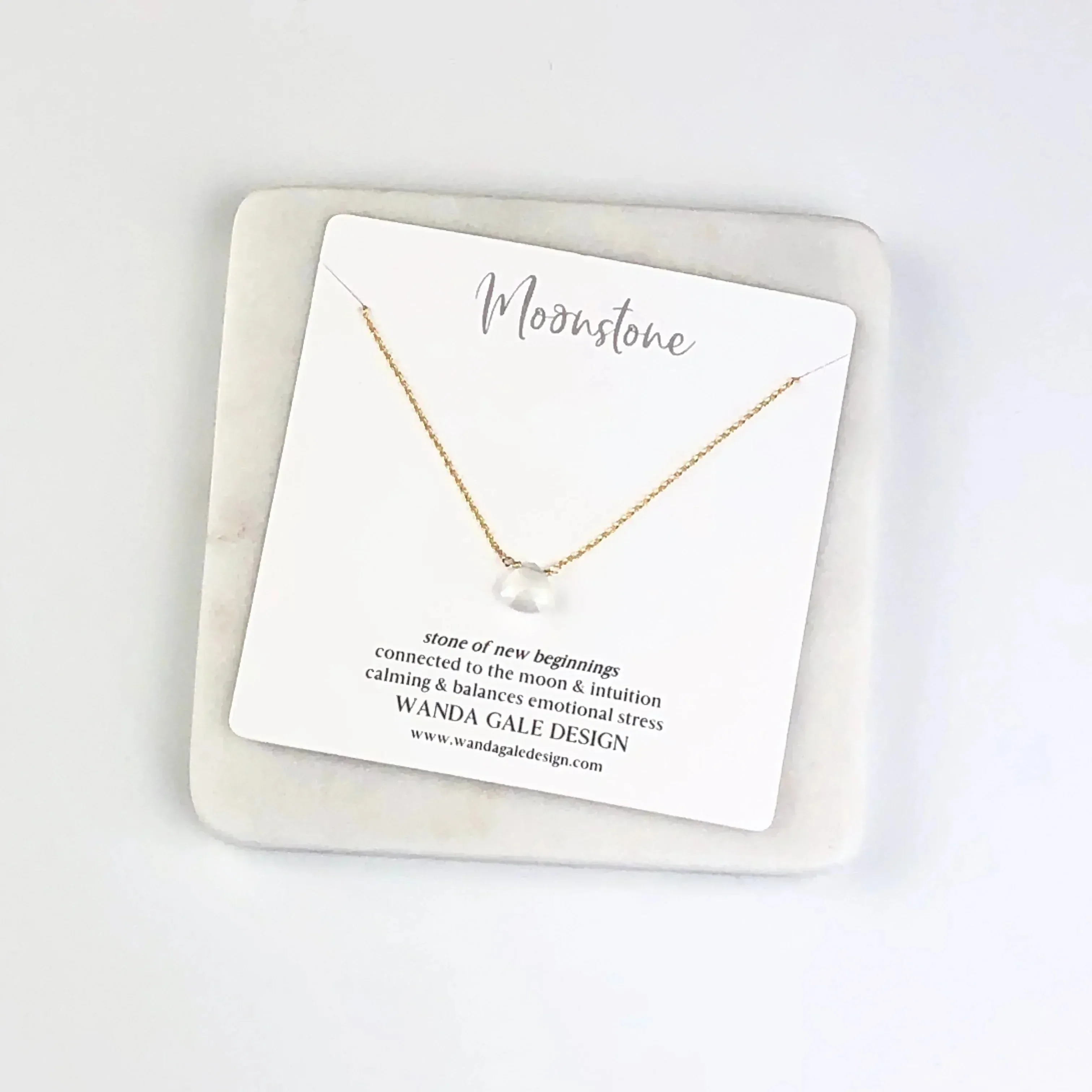 Energy stone necklace - Labradorite