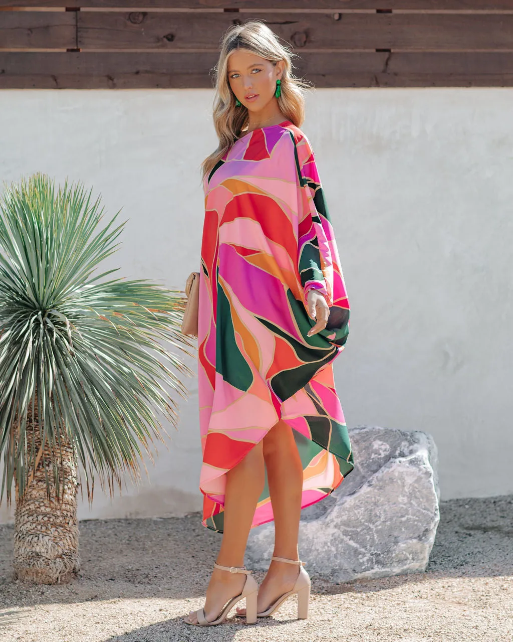 Finesse One Shoulder Asymmetrical Dress