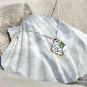Garnet Birthstone Necklace