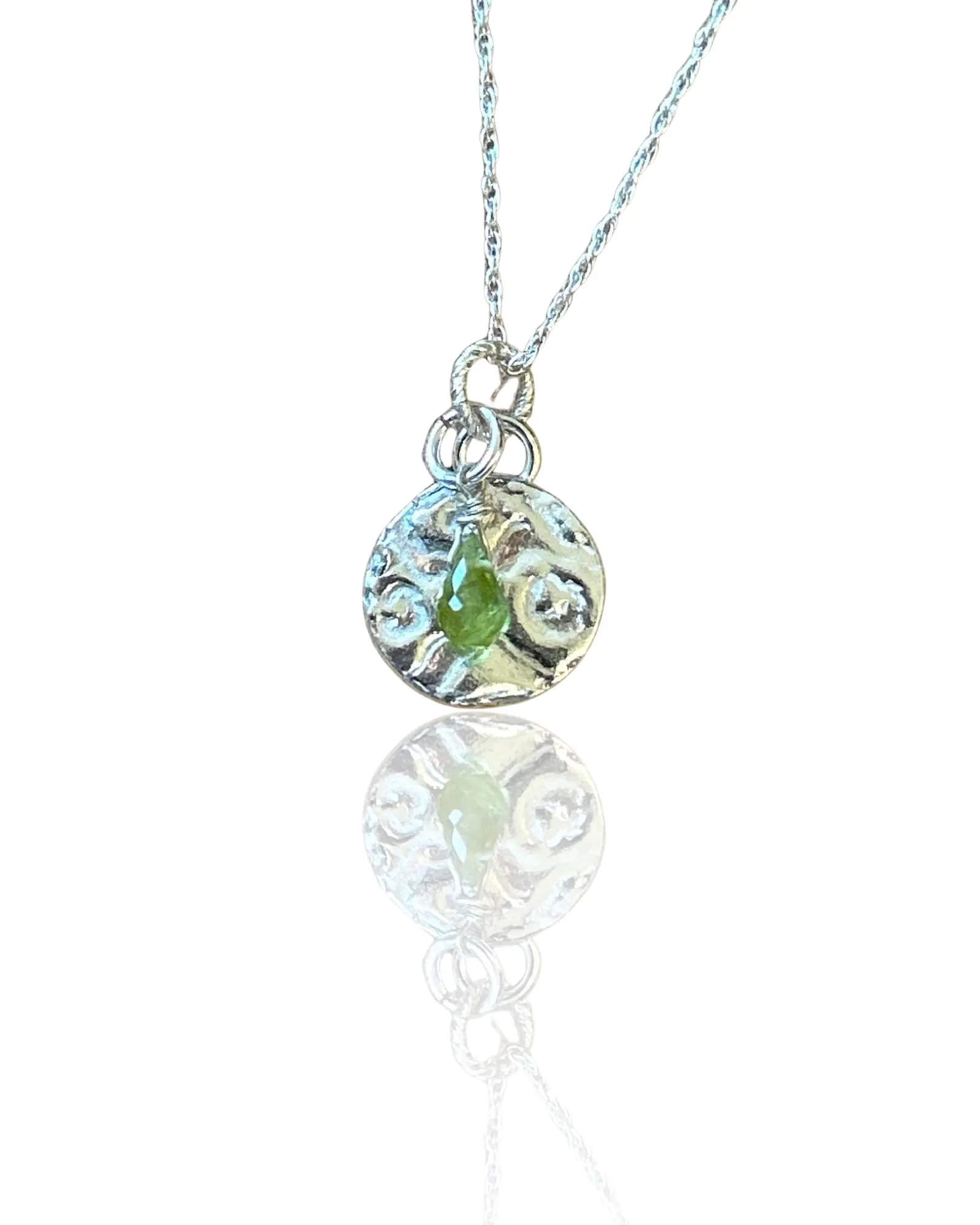 Garnet Birthstone Necklace