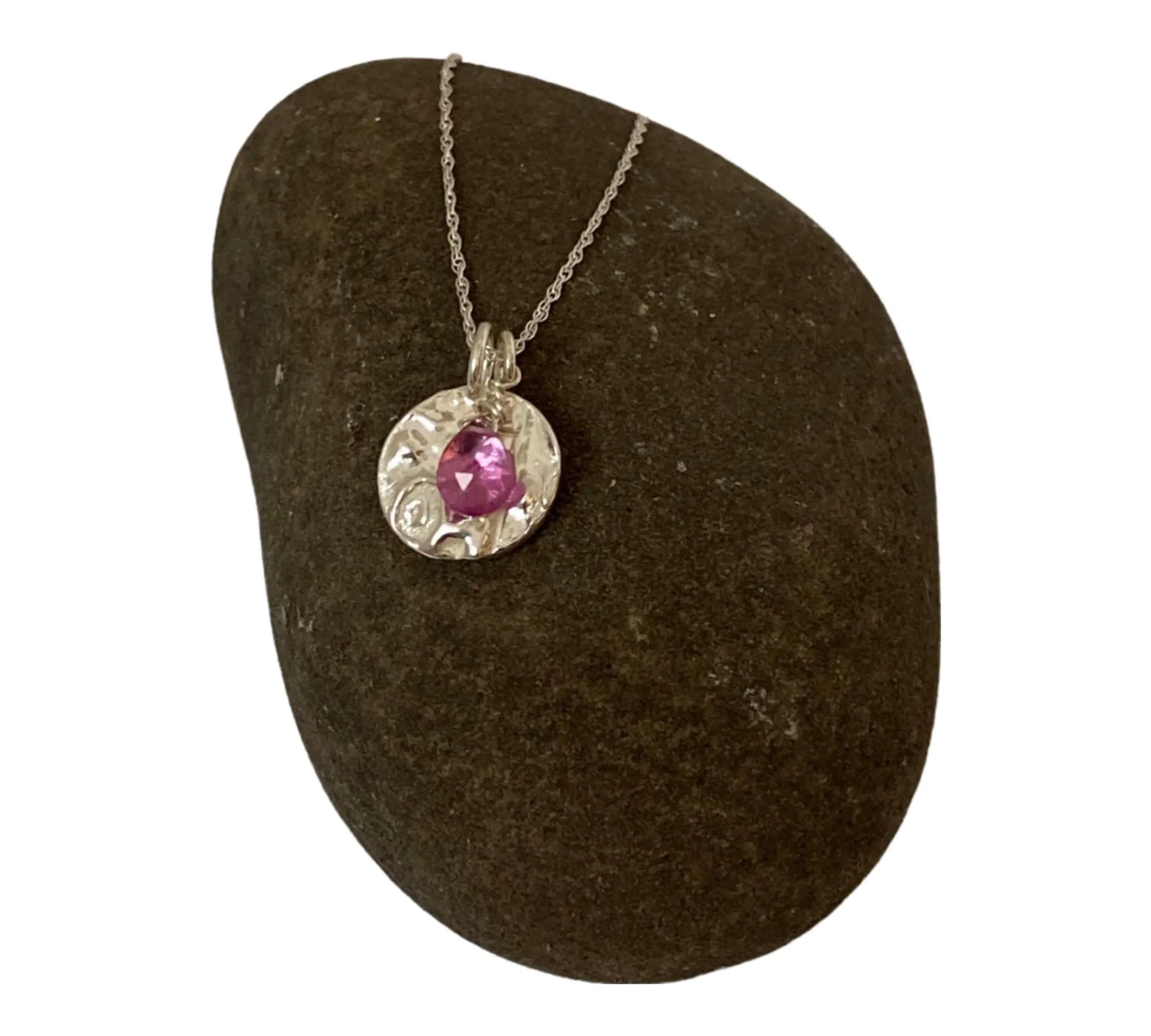 Garnet Birthstone Necklace