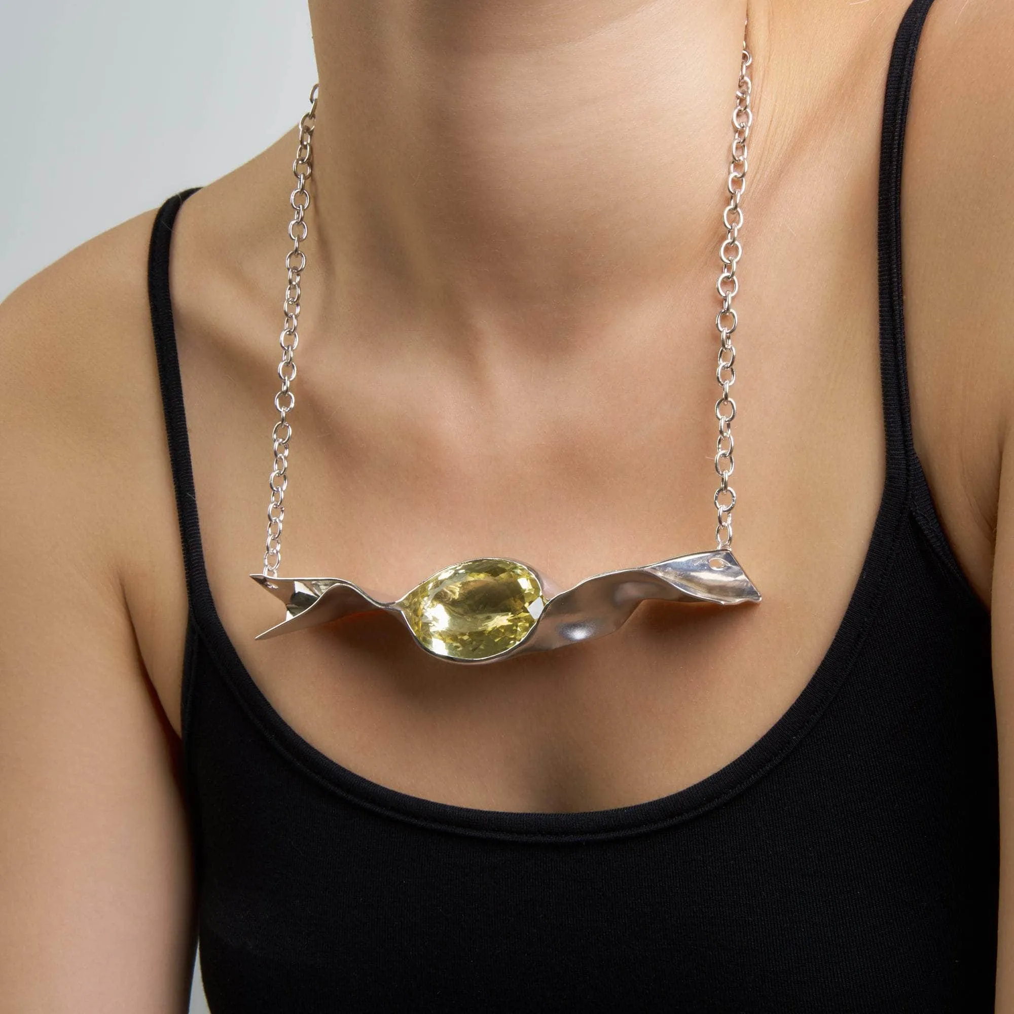 Gozo Lemon Quartz Necklace