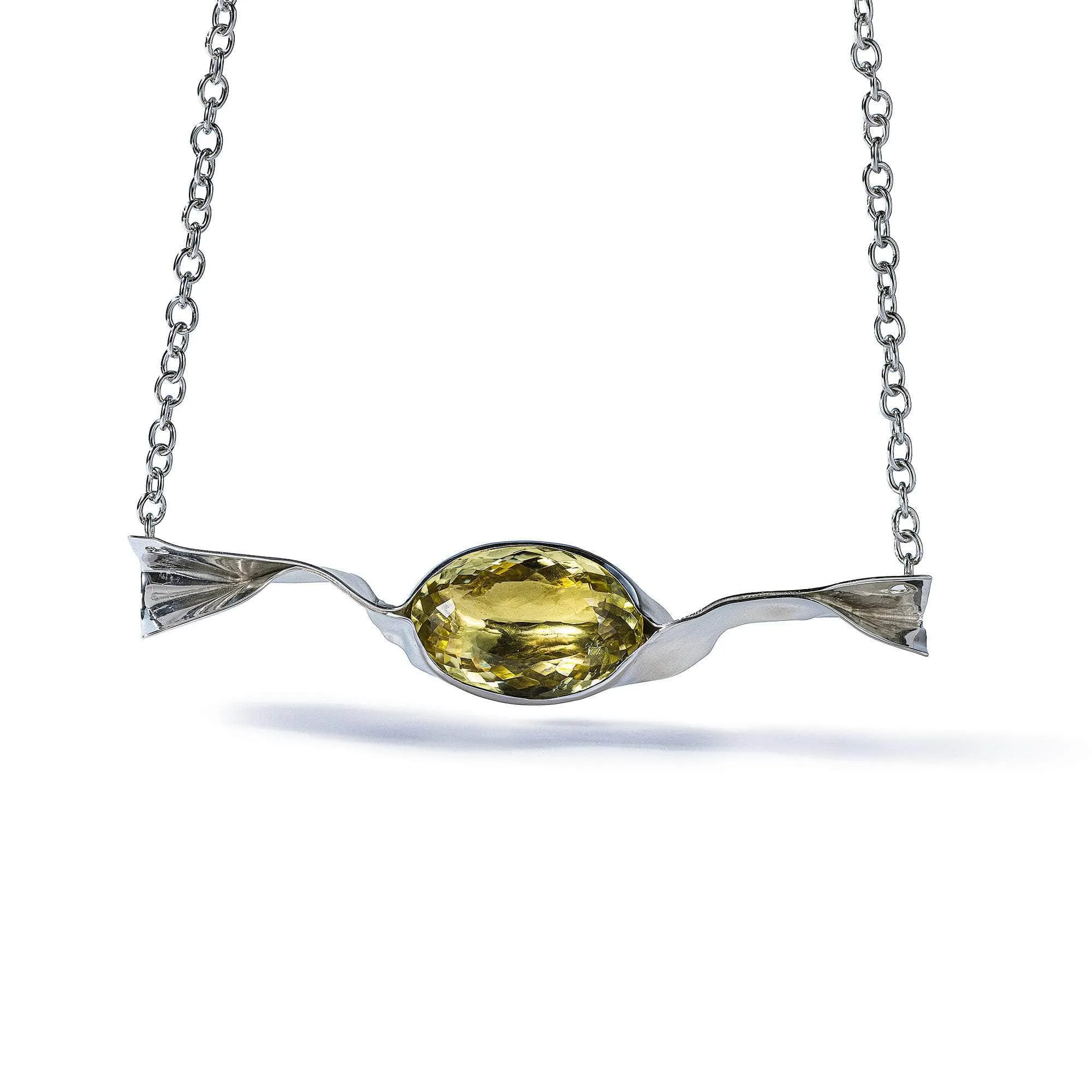 Gozo Lemon Quartz Necklace