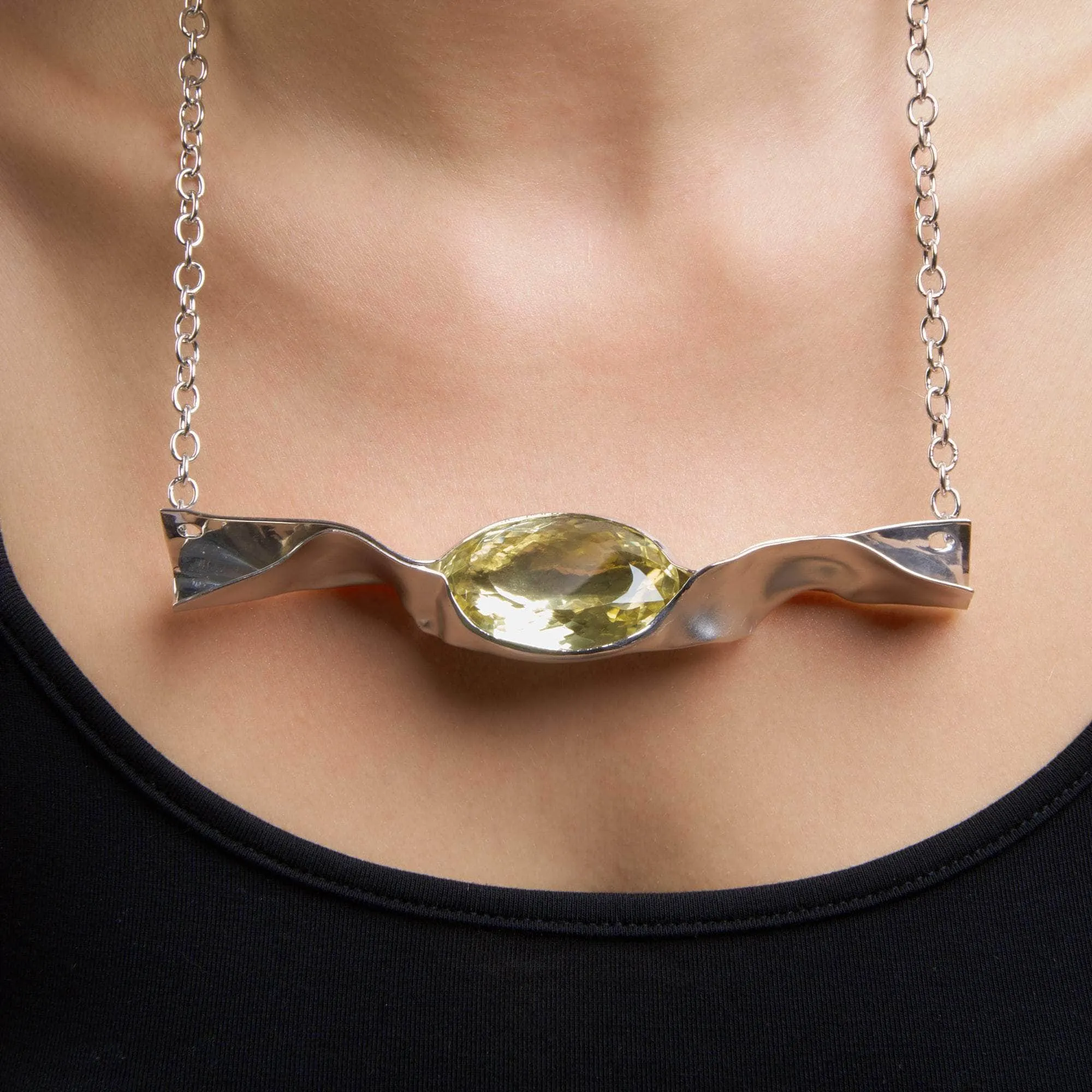 Gozo Lemon Quartz Necklace