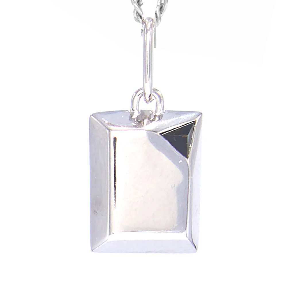 Jewel Beneath Pendant - Black Onyx, Sterling Silver