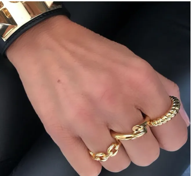 KAYE LINK RING (2 COLORS)