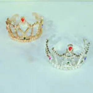 KIDS JEWEL TIARA TIERRA CROWNS (Sold by the dozen)