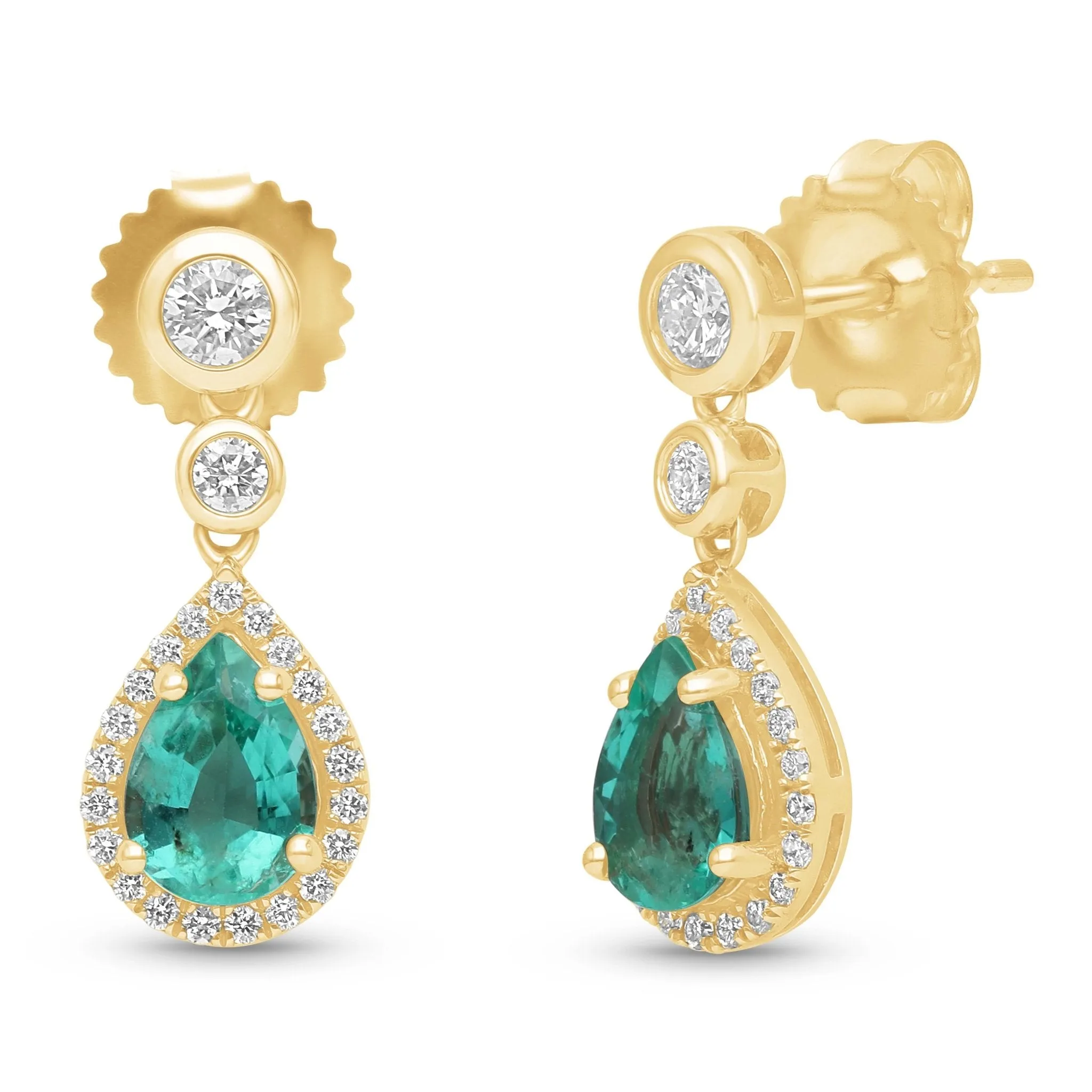 La Poire II Earrings - WG