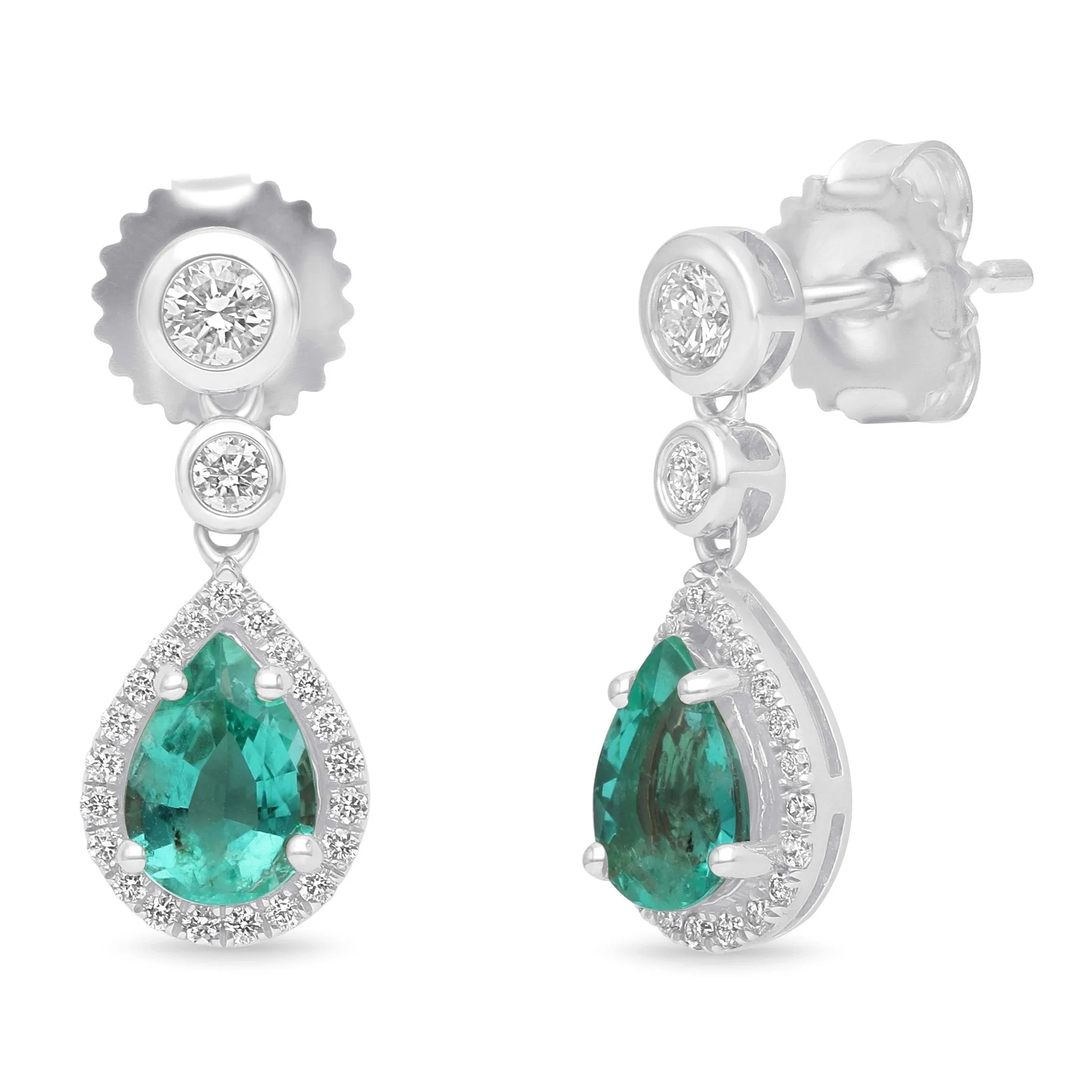 La Poire II Earrings - WG