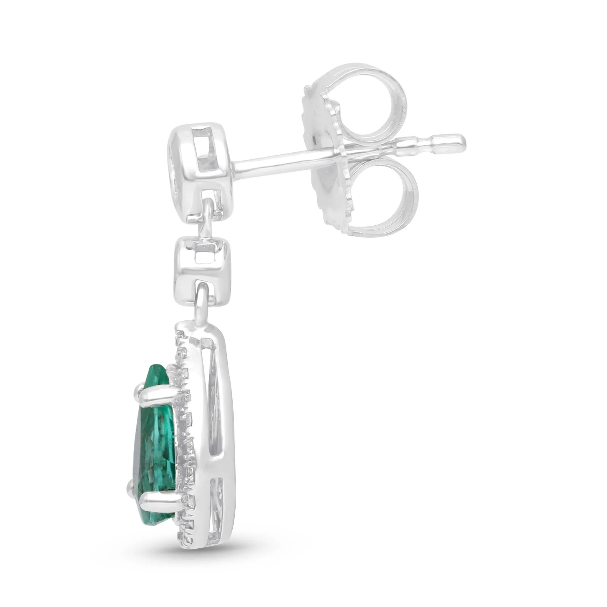 La Poire II Earrings - WG