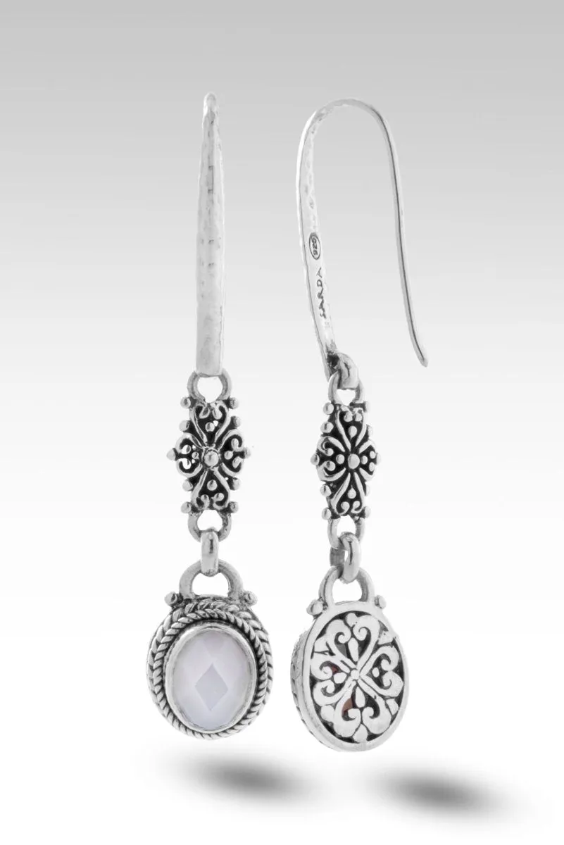 Let Promises Shine Earrings™ in White Mother of Pearl