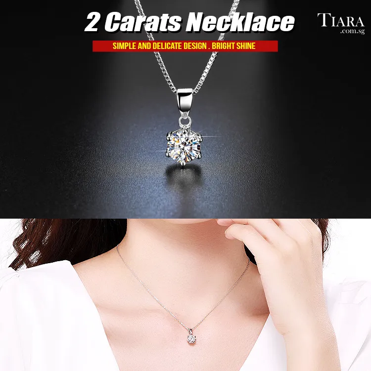 (Limited) Tiara Solitaire Necklace