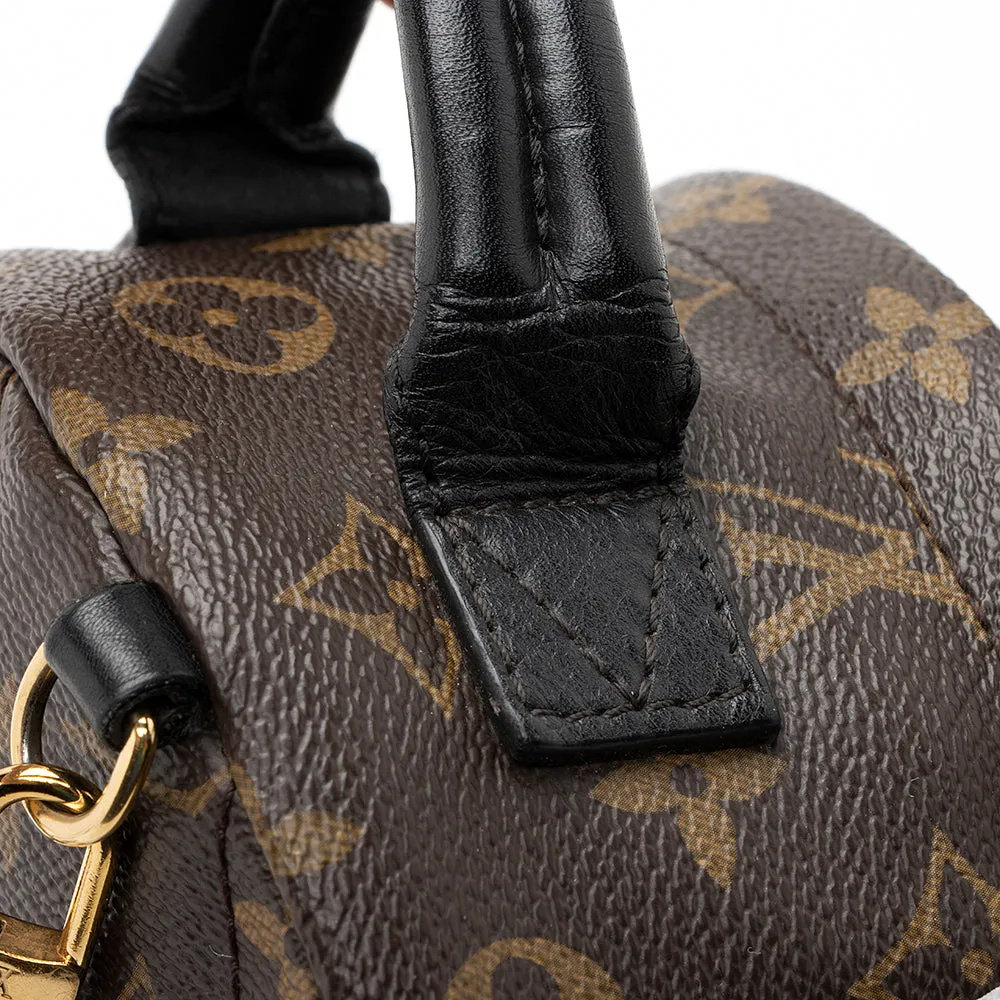 Louis Vuitton Monogram Canvas Palm Springs Mini Backpack - FINAL SALE (SHF-21047)